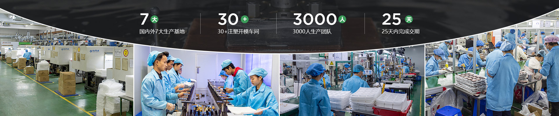 世邦塑膠：國(guó)內(nèi)外7大生產(chǎn)基地，30+注塑開模車間