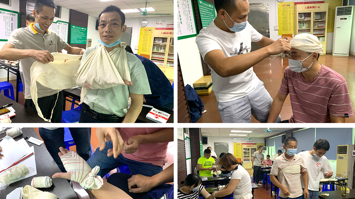 ? 世邦注塑模具加工工廠開展應急救護培訓