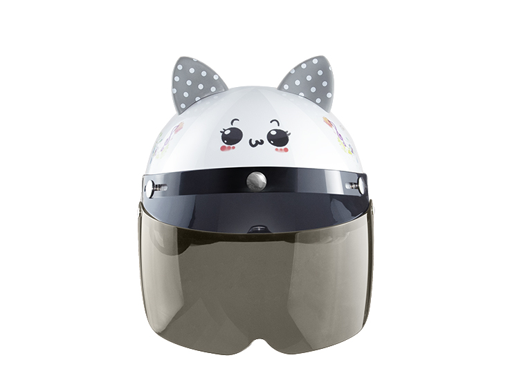 女電動車頭盔四季可愛半盔安全帽現貨